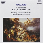 Buy Mozart Cassations K63, 99 & 100