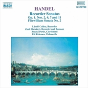 Buy Handel Recorder Sonatas