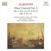 Buy Albinoni Oboe Concerti Vol 3