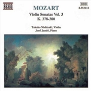 Buy Mozart: Violin Sonatas Vol 3 K378-380