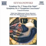 Buy Szymanowski:Symphonies Nos.3/4
