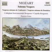 Buy Mozart: Solemn Vespers