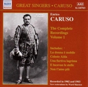 Buy Caruso: The Complete Recordings Vol 1