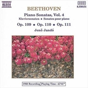 Buy Beethoven Piano Sonatas Vol 4, Op 109/110/111