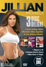 Buy Jillian Michaels - Deluxe Edition - Volume 1-3