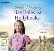 Buy Hay Bales and Hollyhocks