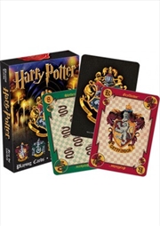 Buy Harry Potter - House Crests Playing Cards
