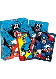 Marvel Captain America Comics Playing Cards | Merchandise