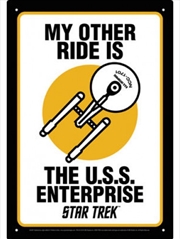 Star Trek Other Ride Tin Sign | Merchandise
