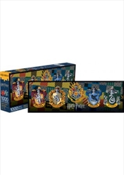 Harry Potter Crests 1000 Piece Slim Puzzle | Merchandise