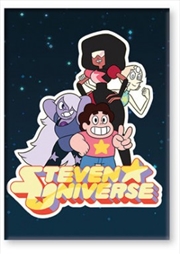 Steven Universe Group Space Flat Magnet | Merchandise