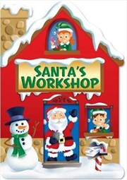 Buy Christmas House Board Book Santa's Workshop