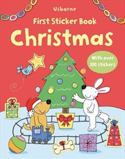 Buy Christmas: Usborne First Sticker Book