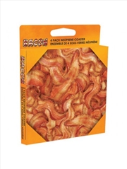 Buy Bacon (Set of 4 neoprene drinks coasters) poster