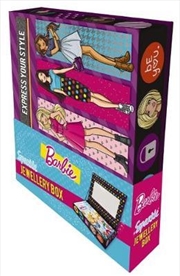 Barbie: Express Your Style Sparkle Jewellery Box | Hardback Book