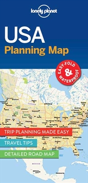 Buy Lonely Planet USA Planning Map