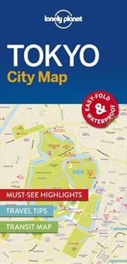 Buy Lonely Planet Tokyo City Map