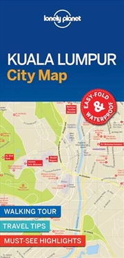 Buy Lonely Planet Kuala Lumpur City Map