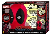 Deluxe Mask With Speech Bubble | Apparel