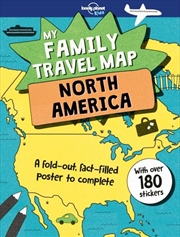 Buy My Family Travel Map - North America