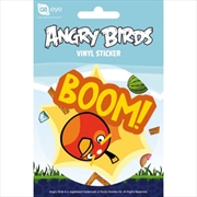 Angry Birds Boom Vinyl Sticker | Merchandise