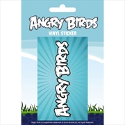 Angry Birds Logo Sticker | Merchandise