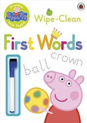 Buy Peppa Pig: Practise with Peppa: Wipe-Clean First Words