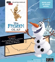 Buy Incredibuilds Disney Frozen Olaf 3D Wood Model And Book