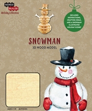 Buy Incredibuilds Christmas Holiday Collection Snowman