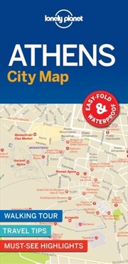 Buy Lonely Planet - Athens City Map