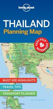Buy Lonely Planet - Thailand Planning Map