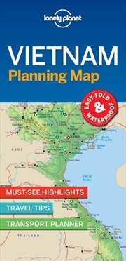 Buy Lonely Planet - Vietnam Planning Map
