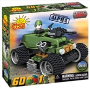Buy Small Army - 60 Piece Alpha Military Vehicle Construction Set