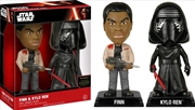 Buy Star Wars - Finn & Kylo Ren Episode VII The Force Awakens US Exclusive Wacky Wobbler 2 Pack