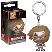 It (2017) - Pennywise with Wig Pocket Pop! Keychain | Pop Vinyl