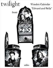 Buy Twilight - Calendar Wooden Edward & Bella