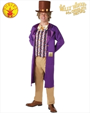 Buy Willy Wonka Adult Deluxe Costume - Size Std