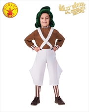 Oompa Loompa Classic Child Costume - Size S | Apparel