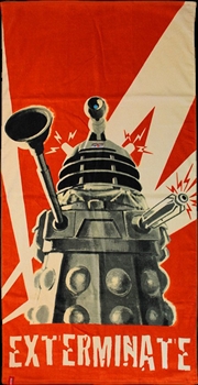 Doctor Who - Dalek Exterminate Beach Towel | Apparel