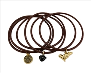 Buy The Twilight Saga: New Moon - Jewellery Jelly Bangle with Charms Wolf