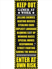 Buy Gaming Keep Out (Adult Version) Poster