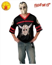 Buy Jason Hockey Jersey & Mask Adult - Size Xl