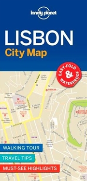Buy Lonely Planet Travel Guide - Lisbon City Map