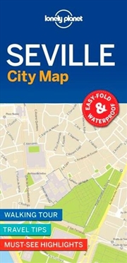 Buy Lonely Planet Travel Guide - Seville City Map