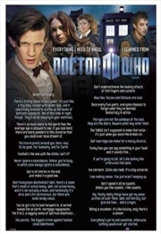 Doctor Who - 11th Doctor Quotes Poster | Merchandise