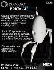 Buy Portal 2 - 8" Vinyl DIY Sentry Turret