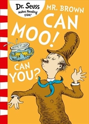 Mr. Brown Can Moo! Can You? Blue Back Book Edition | Paperback Book