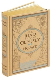 The Iliad & The Odyssey Barnes & Noble Leatherbound Classic Collection | Hardback Book