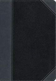 Buy NIV, Thinline Bible, Leathersoft, Black/Gray, Red Letter Edition, Comfort Print