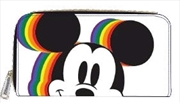 Mickey Mouse - Mickey Rainbow Zip-Around Wallet